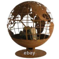 Esschert Design Foyer de Jardin en Forme de Globe pour Patio vidaXL