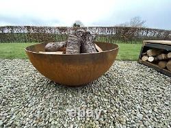 Foyer de feu / fontaine / bac à plantes en acier Corten