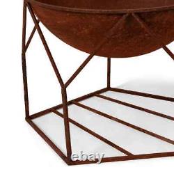 Modèle de foyer rustique Fire Pit de Made.com Prix de détail conseillé £220 Jardin extérieur Toutes saisons