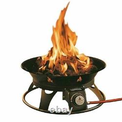 Outland Firebowl Mega Portable Propane Camp Fire Outdoor Camping Firepit NEW<br/> 	<br/>Translation: <br/>Outland Firebowl Mega - Feu de camp portable au propane pour le camping en plein air - NOUVEAU