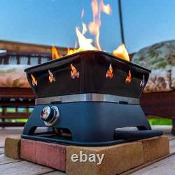Outland Living Firecube Portable Propane Camp Fire Outdoor Camping Firepit NOUVEAU